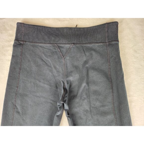 Vintage Lululemon Athletica Womens Retro Wide Leg Sweatpants Black Size 8 Med - Picture 7 of 14